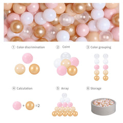 GOGOSO 2.2 inch diameter balls suited for small hands