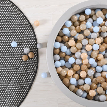 GOGOSO balls used in a baby pool for splash-friendly play.