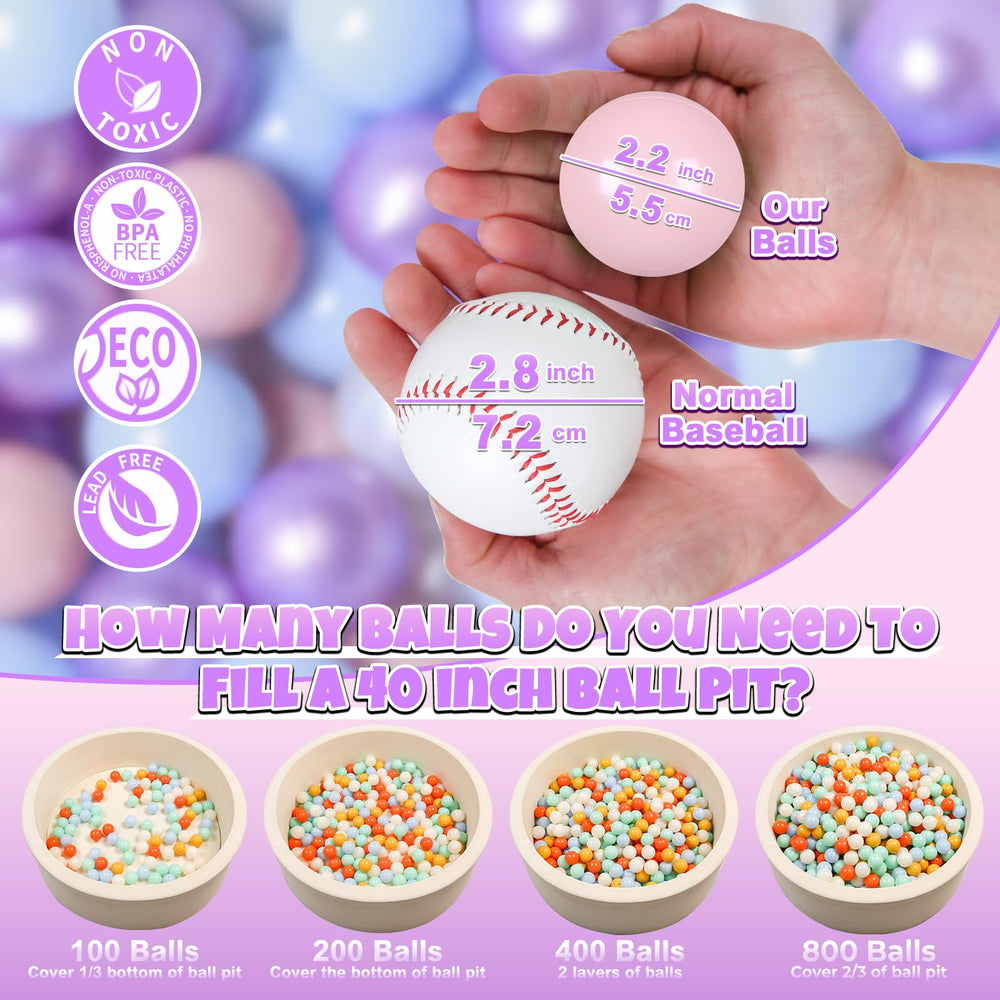 GOGOSO ball pits balls blue closeup highlights vibrant hues for sensory exploration
