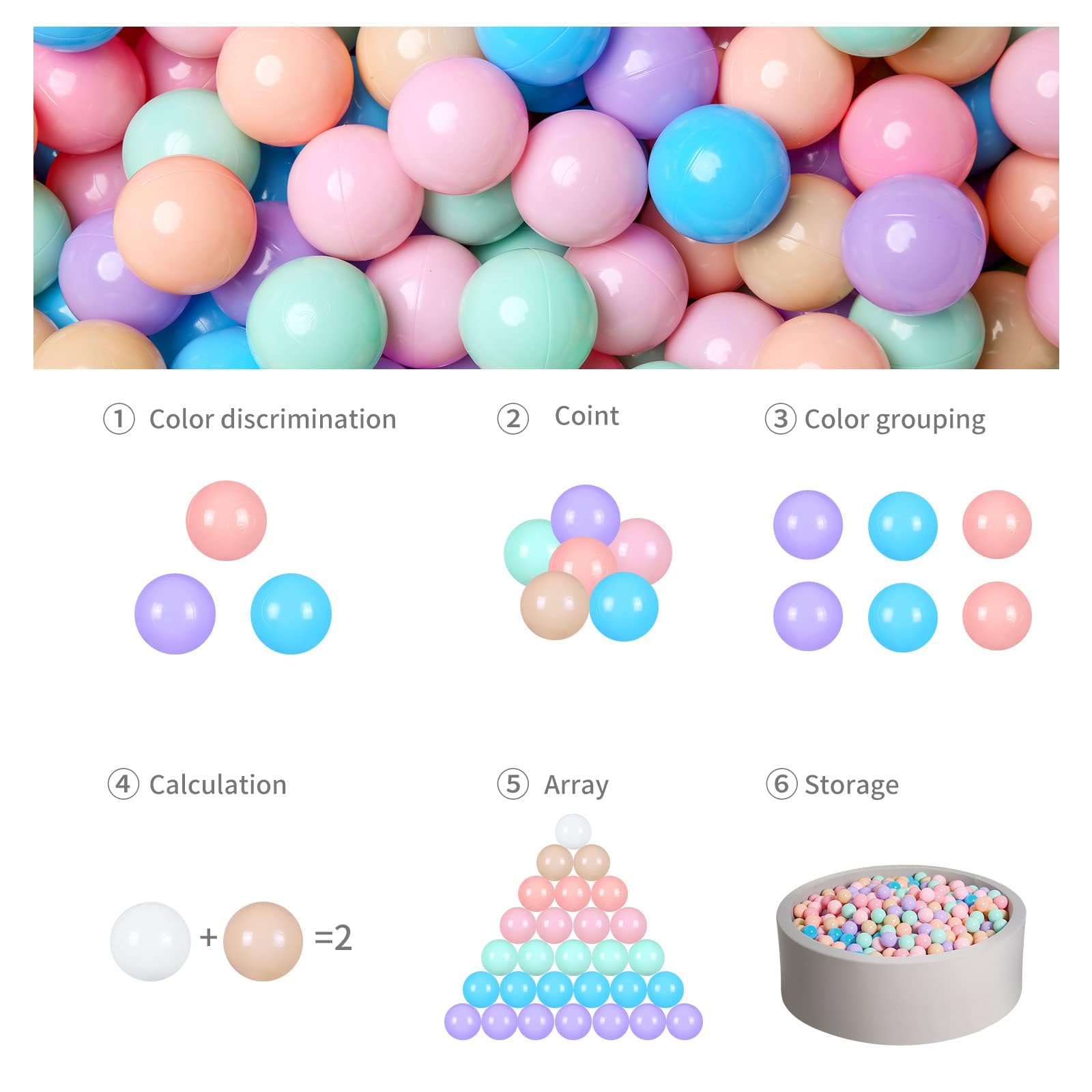 GOGOSO ready-to-use color set for parties and crafts.