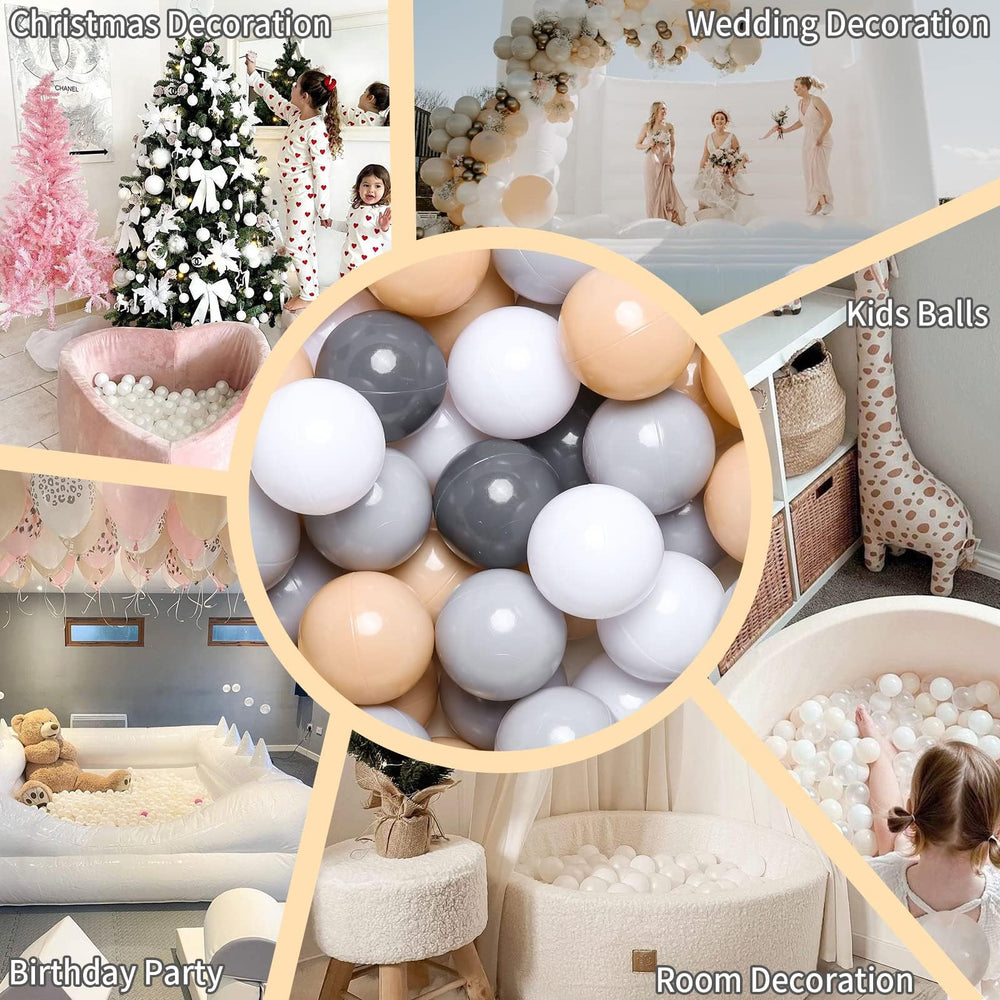 GOGOSO ball pits balls easy to clean after messy playtimes.