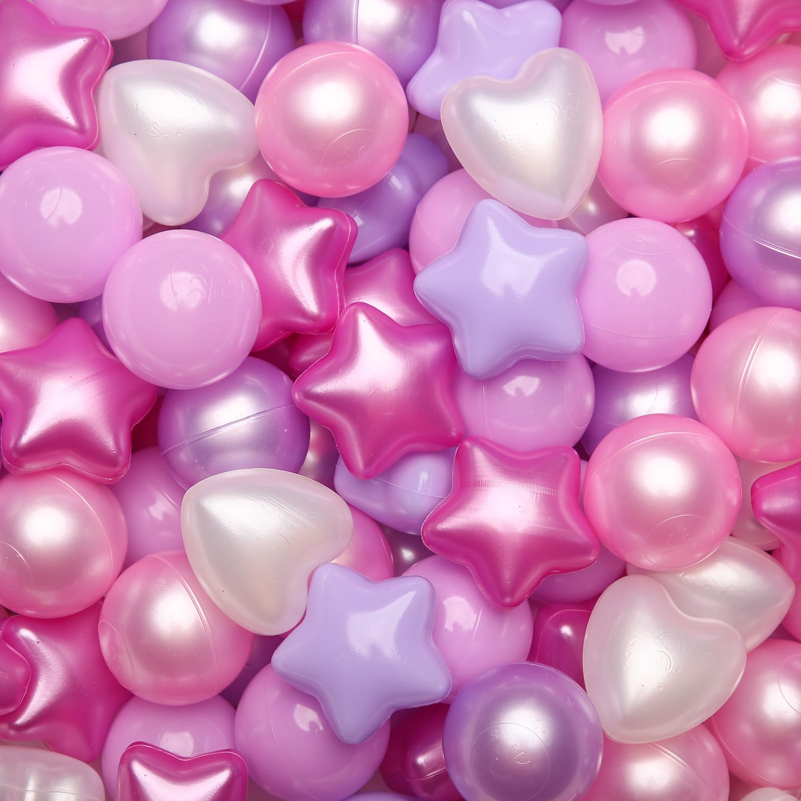GOGOSO pearl pink ball for safe toddler play and engaging sensory fun.