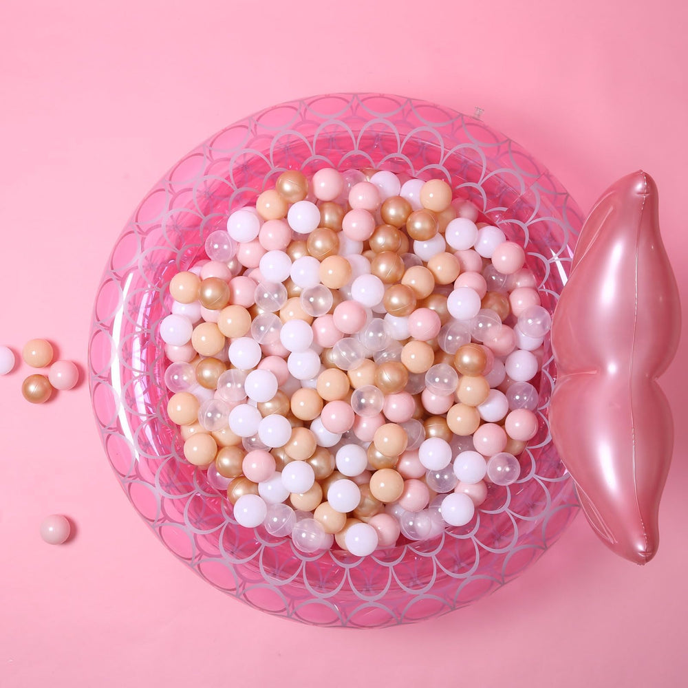 GOGOSO play tent and ball pit setups come alive with these colorful balls