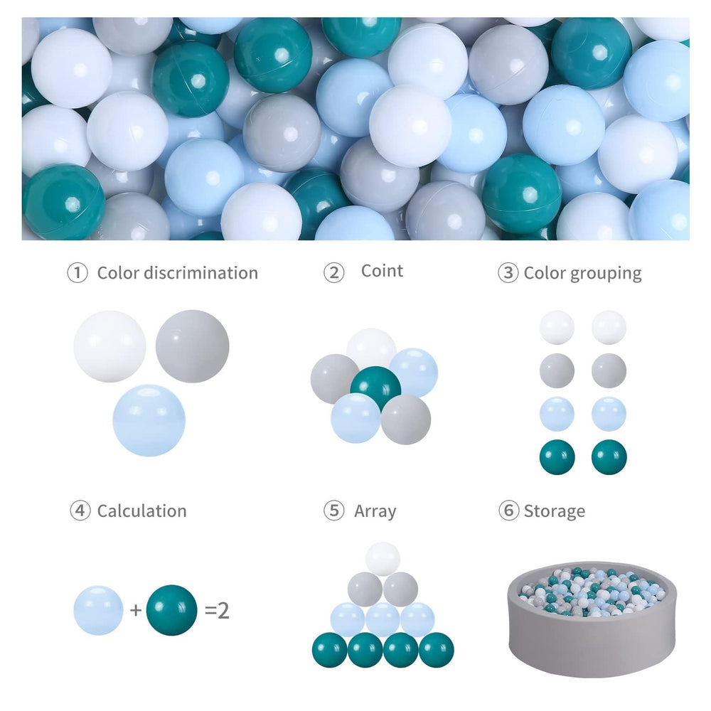 GOGOSO balls in a kid-friendly material suitable for bounce houses
