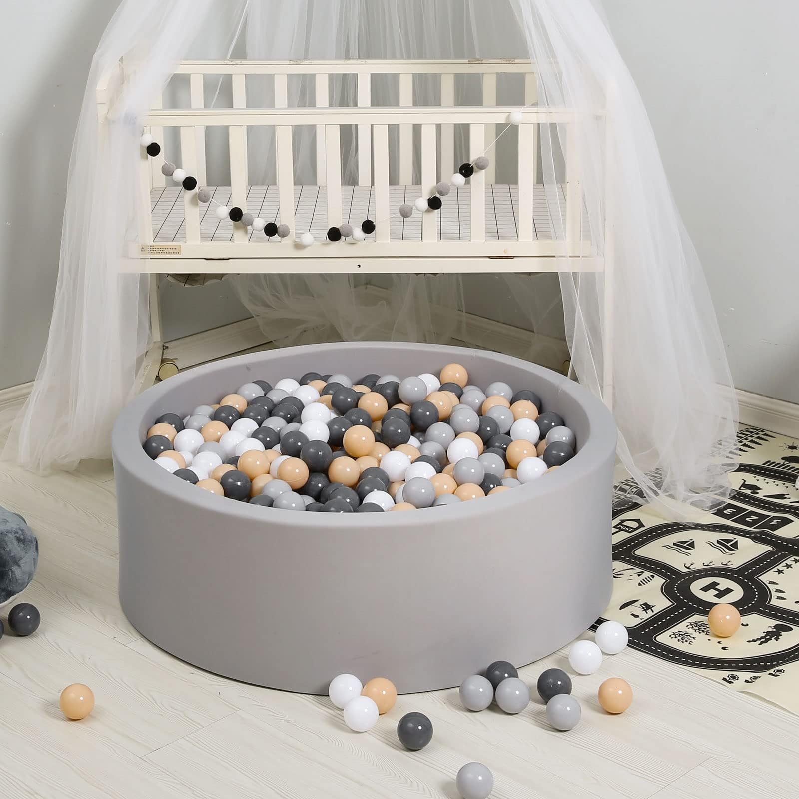 GOGOSO ball pits balls suitable for babies, toddlers, and kids' imaginative games.