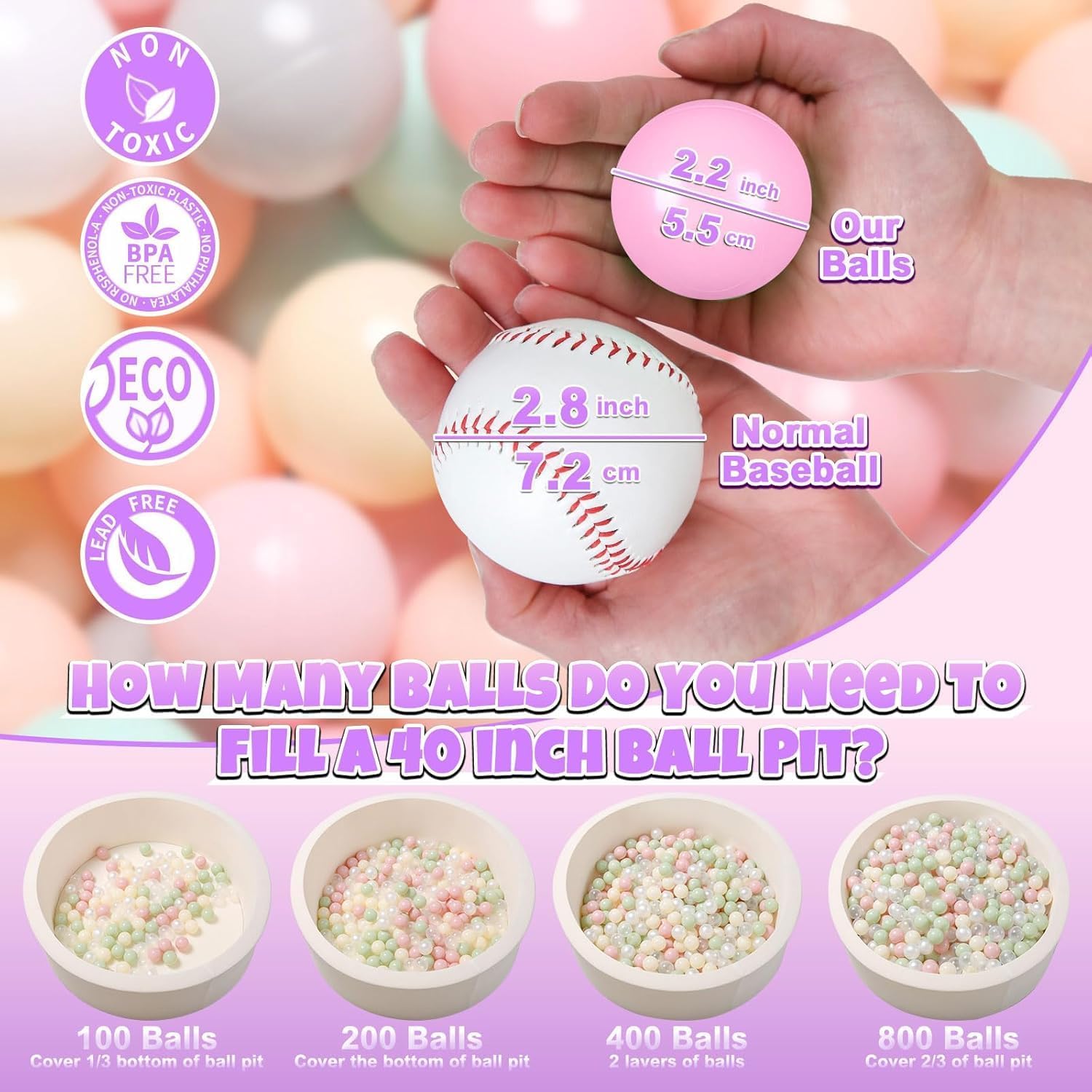 GOGOSO 50-ball starter pack ready for playtime.