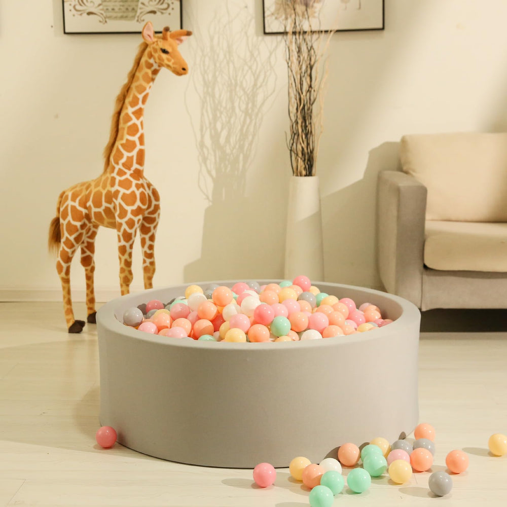 GOGOSO balls used as a pet photo prop for dogs and cats.