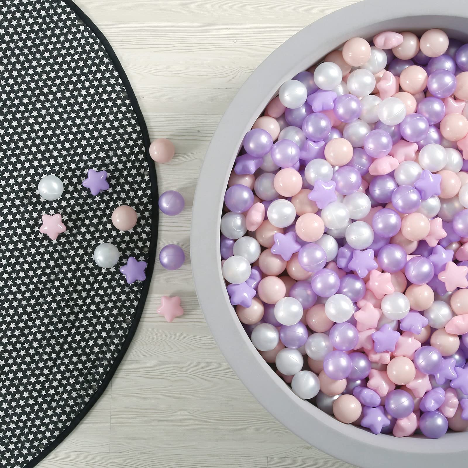 GOGOSO multicolor ball set enhances party decor and play areas