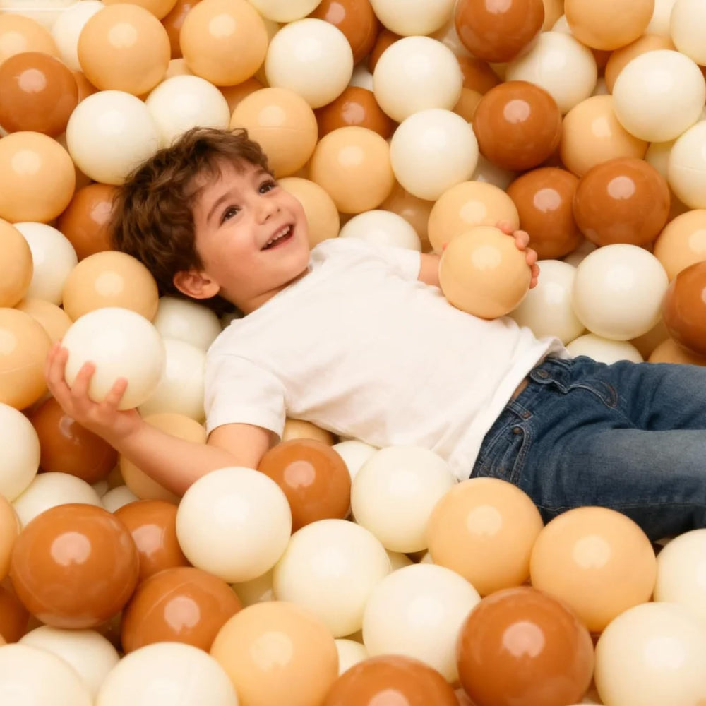 GOGOSO balls in a pool setting for water-friendly play.