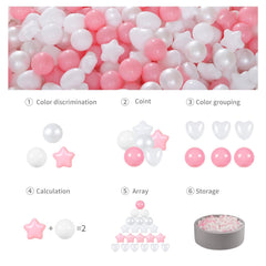 GOGOSO crushproof plastic balls resist dents during energetic games.