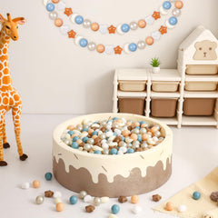 gogoso durable crush-proof balls withstand active kid sessions.