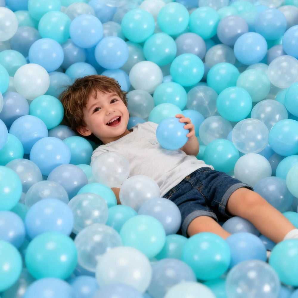 GOGOSO 2.17-inch balls fit little hands for easy grasping.