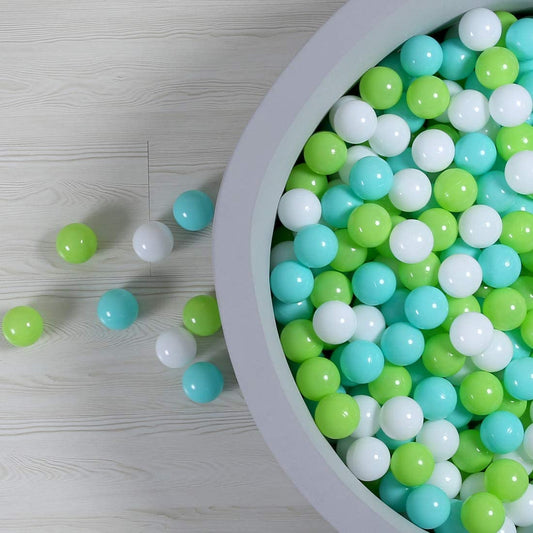 GOGOSO green balls for ball pit, inviting play and safe sensory exploration.