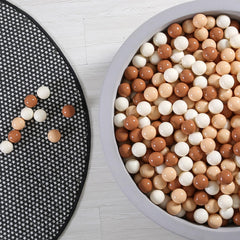 GOGOSO non-toxic balls promote safe, open-ended play.