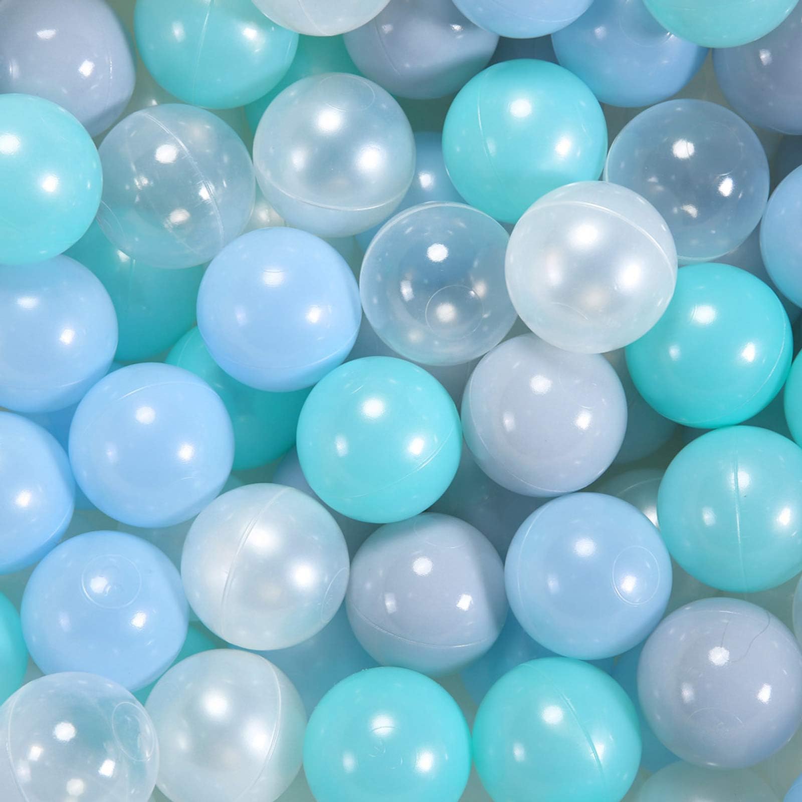 GOGOSO playpen balls in bright colors for safe, engaging playtime.