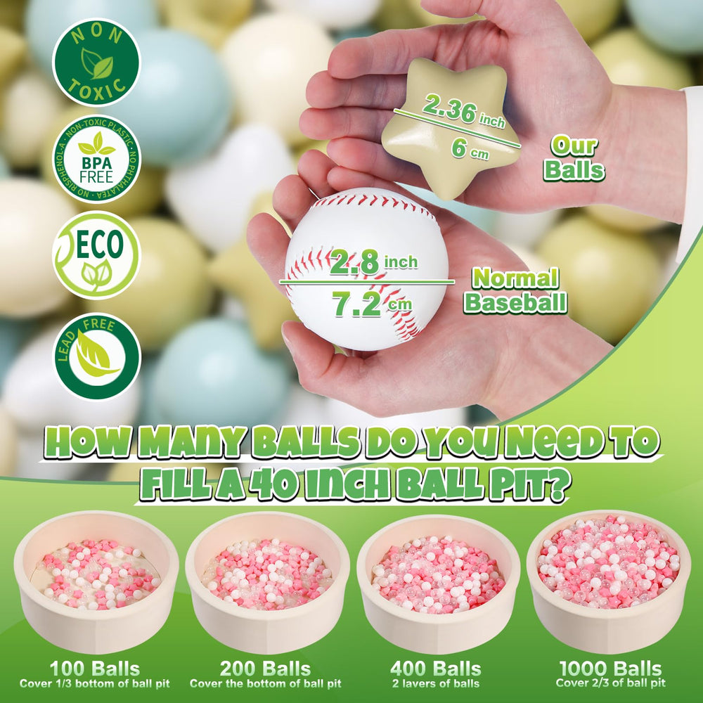 GOGOSO durable, phthalate-free balls for long-lasting playtime