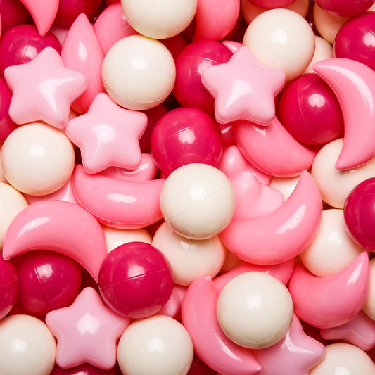 GOGOSO Stars pitballs brighten playtime with vivid colors and imagination.