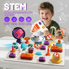 Gohero Circuits Kit flying saucer project for interactive STEM play.
