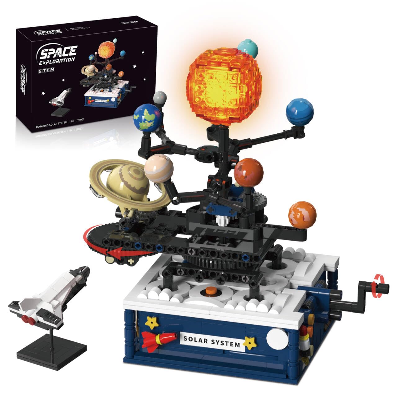 Gohero Solar System Building Set assembly scene promotes hands-on space learning.