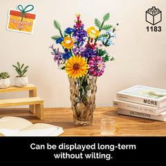 Gohero Sunflower bouquet with 16 stems—realistic blooms for display.