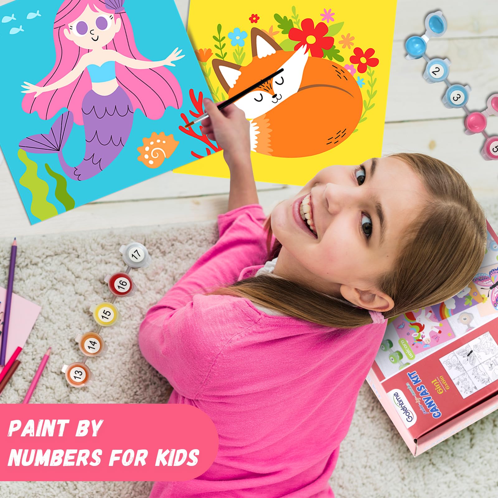 Goldentime designs like butterfly and mermaid spark imagination and storytelling.