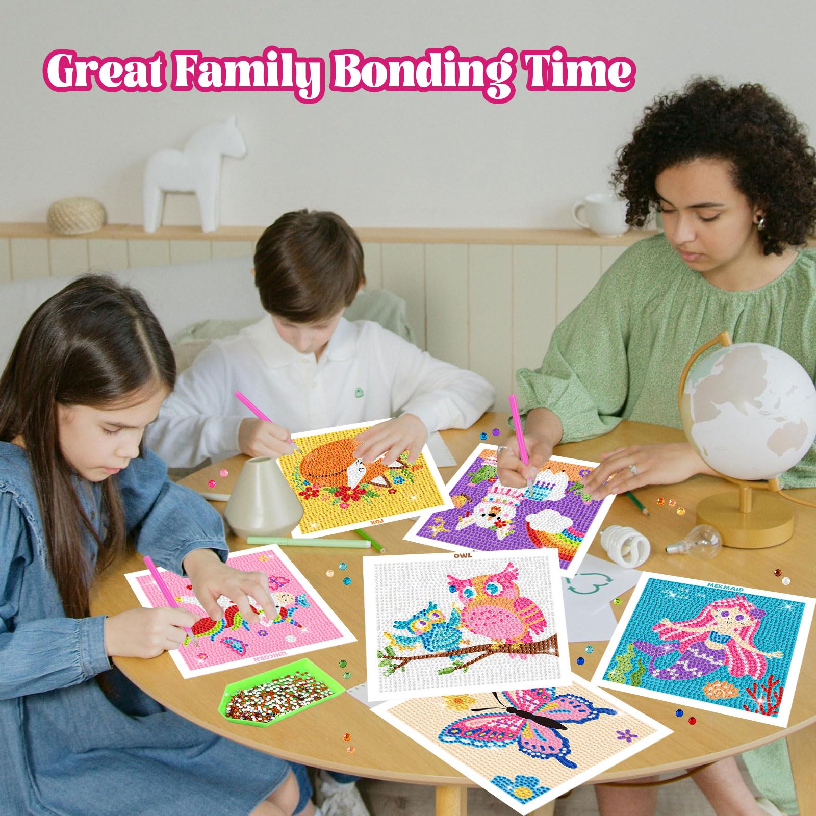 Goldentime extra 17 plastic bags keep supplies organized for ongoing projects.