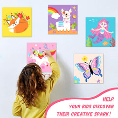 Goldentime painting kit is perfect for solo or group crafts and gifting.