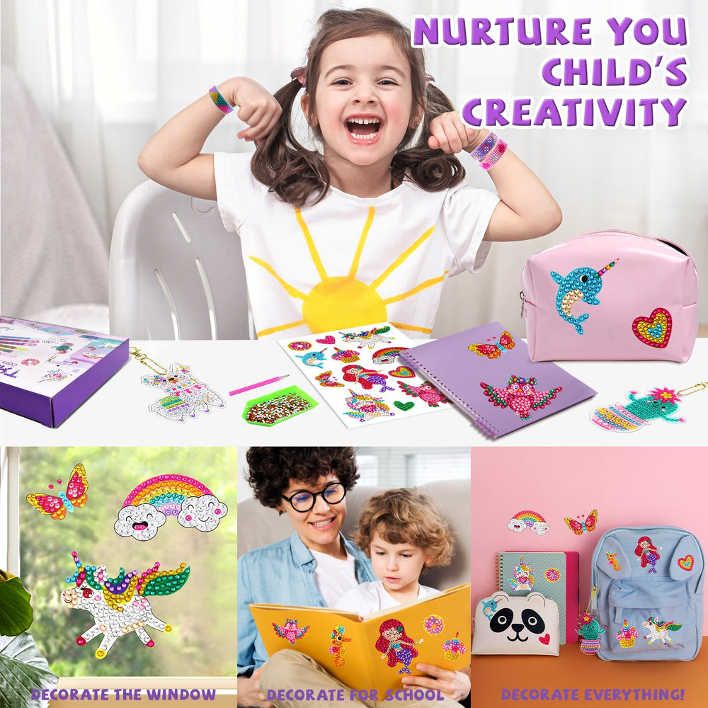 Goldentime kids craft collection offering a complete, mess-free creative experience.