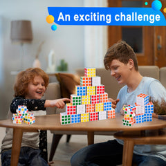 Goldge mini 3x3 cube puzzles, recyclable material for kids