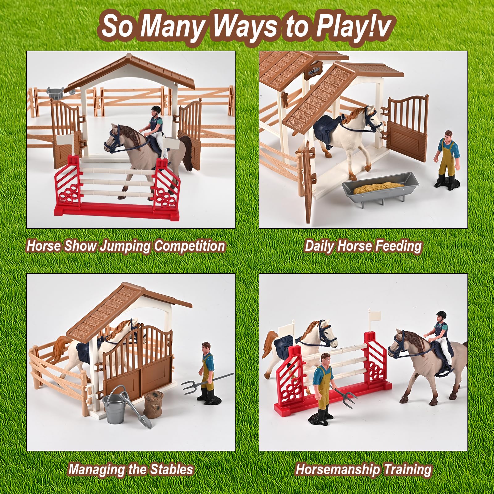 Goldge Goldge grooming tools and accessories provide grooming play opportunities