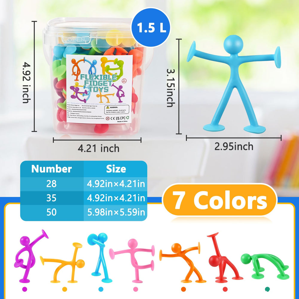GOLDGE humanoid sensory toy figures for imaginative, calming play.