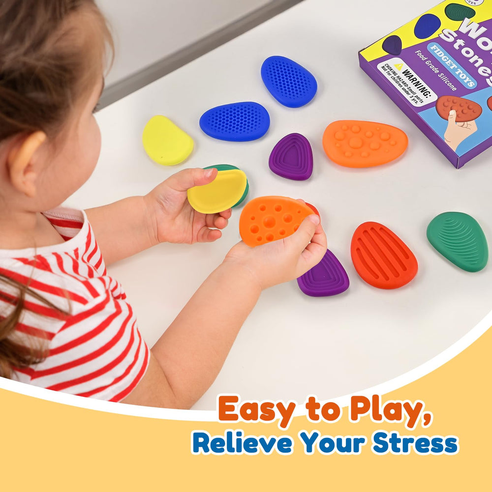 GOLDGE Sensory Stones are travel-friendly for daily use.