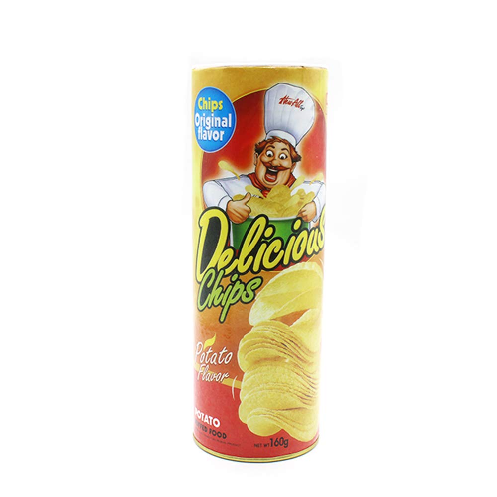 GOLF prank potato chip can graphic for playful surprises at parties