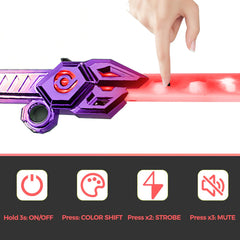 Golfli color changing LED modes illuminate playtime with vibrant visuals