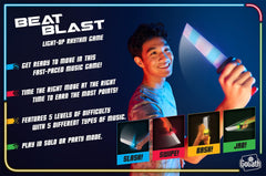 Goliath Beat Blast Game lights and sounds boost solo play immersion.