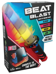 Goliath Beat Blast Game party mode encourages friendly competition.