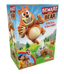 Goliath Beware of The Bear cub characters add colorful charm for kids.