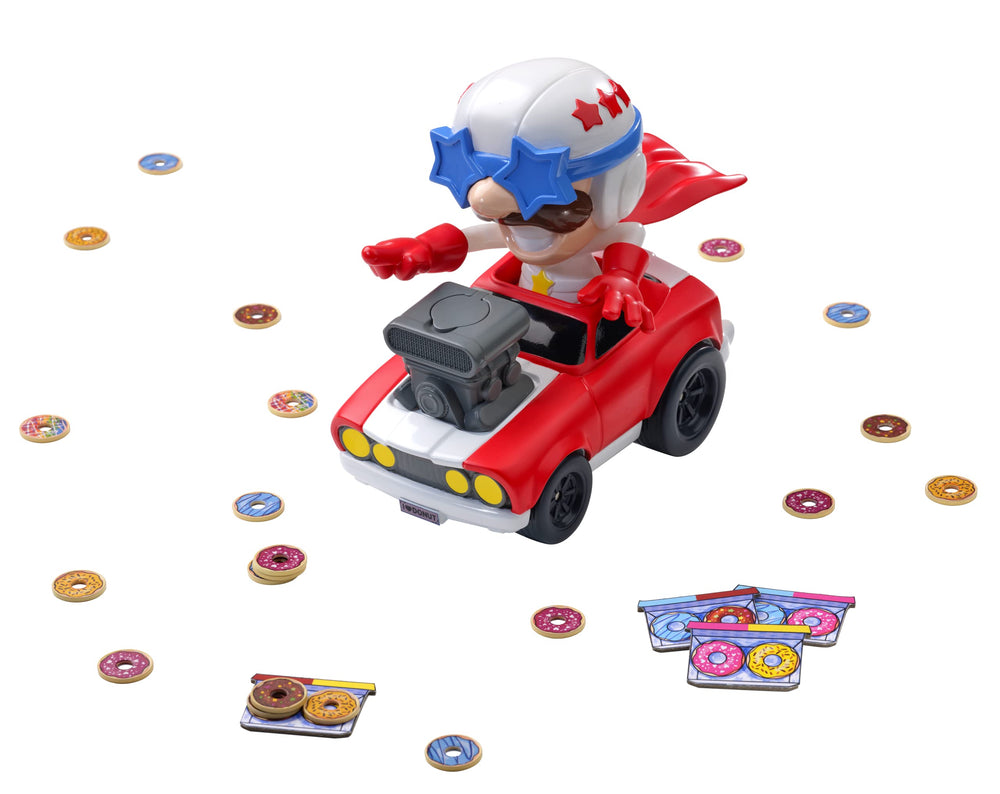 Goliath Donut Dash donut boxes organize targets during play