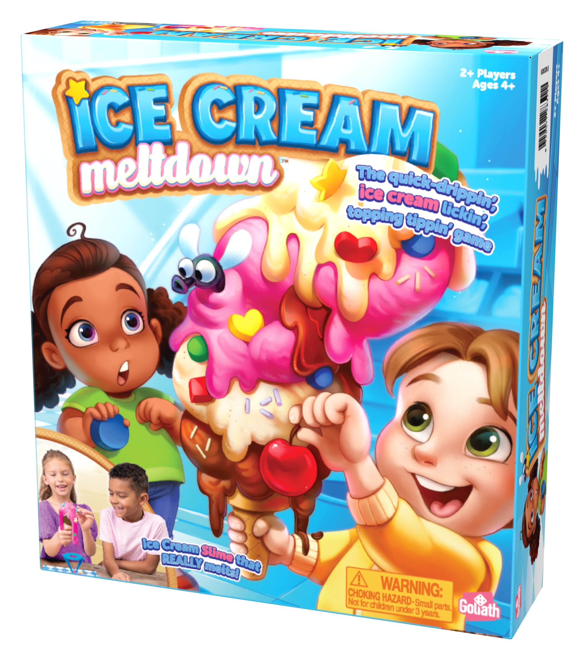 Goliath melting ice cream action capturing playful, speedy chaos