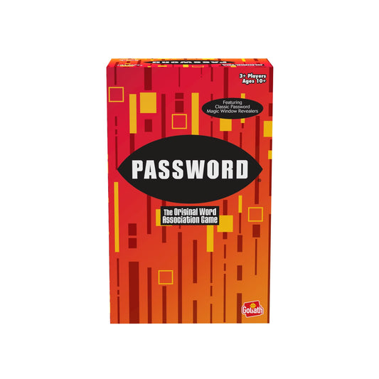 Goliath Password word cards ready for fast clue rounds.