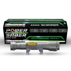 Goliath Power Saber extended to 35 inches for immersive duels.