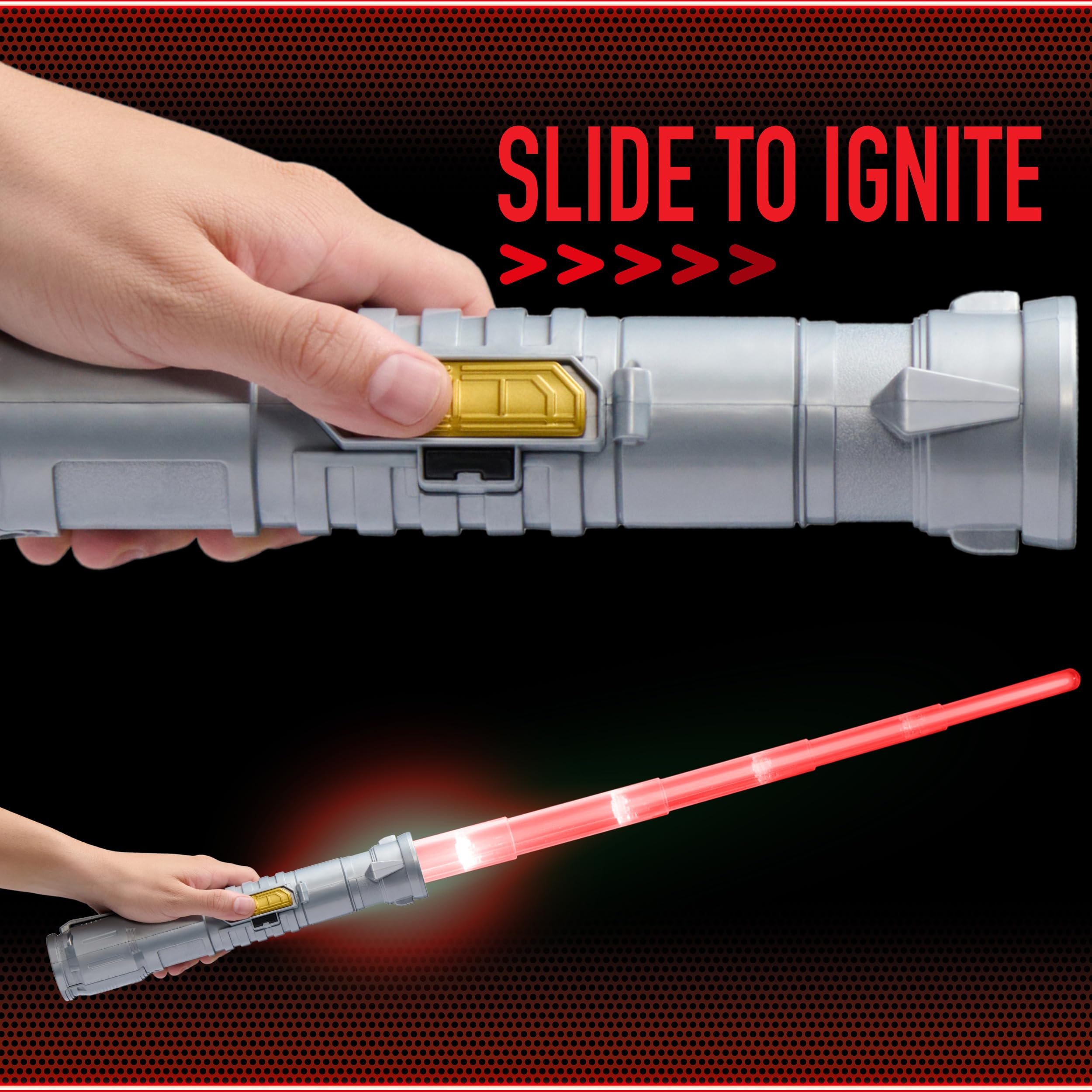 Goliath Power Saber in-hilt LED glow during battles