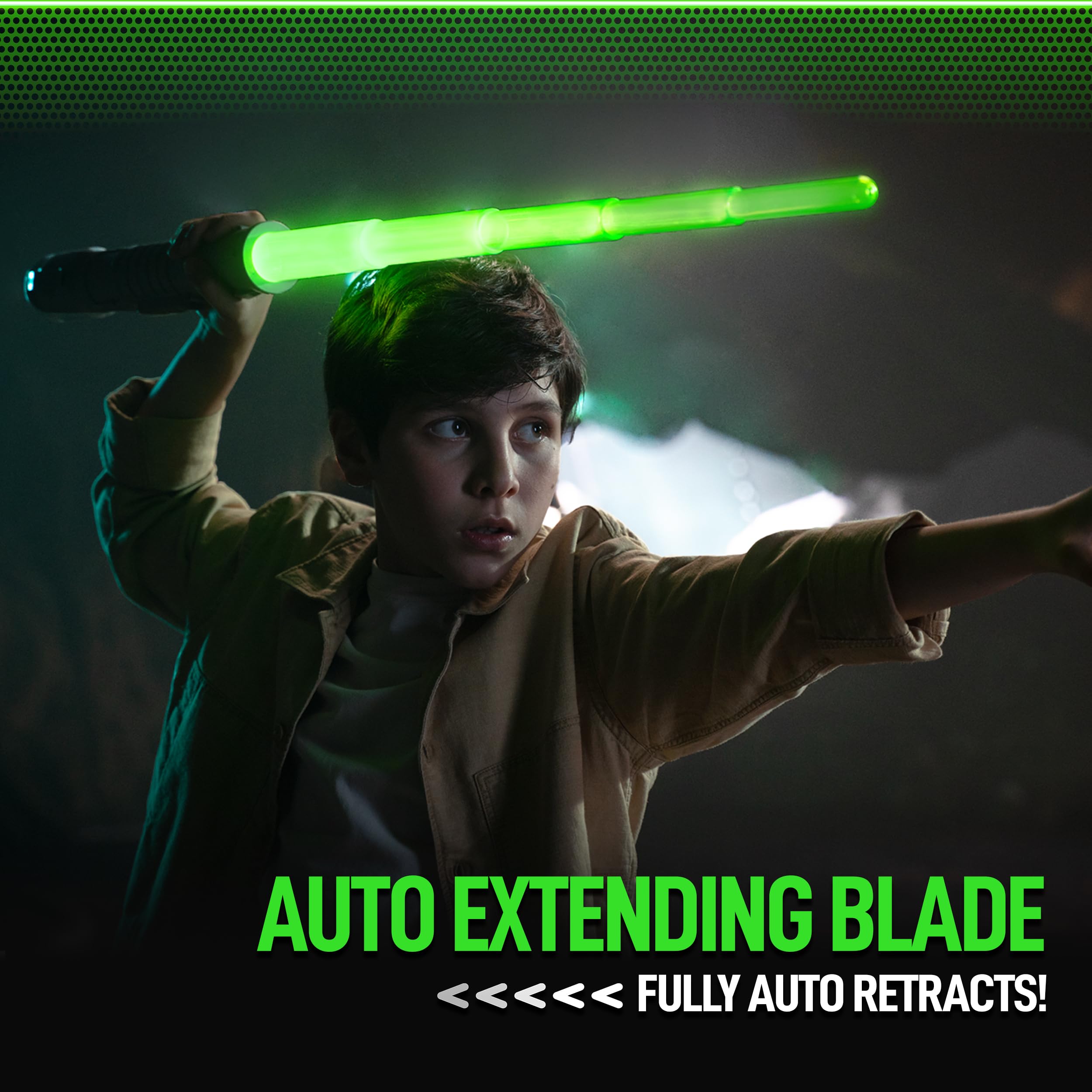 Goliath Power Saber in-hilt LED provides bright, responsive glow.
