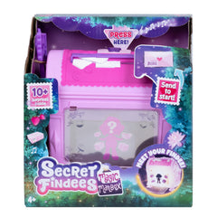 Goliath Secret Findees pink mailbox unboxing excitement for imaginative play