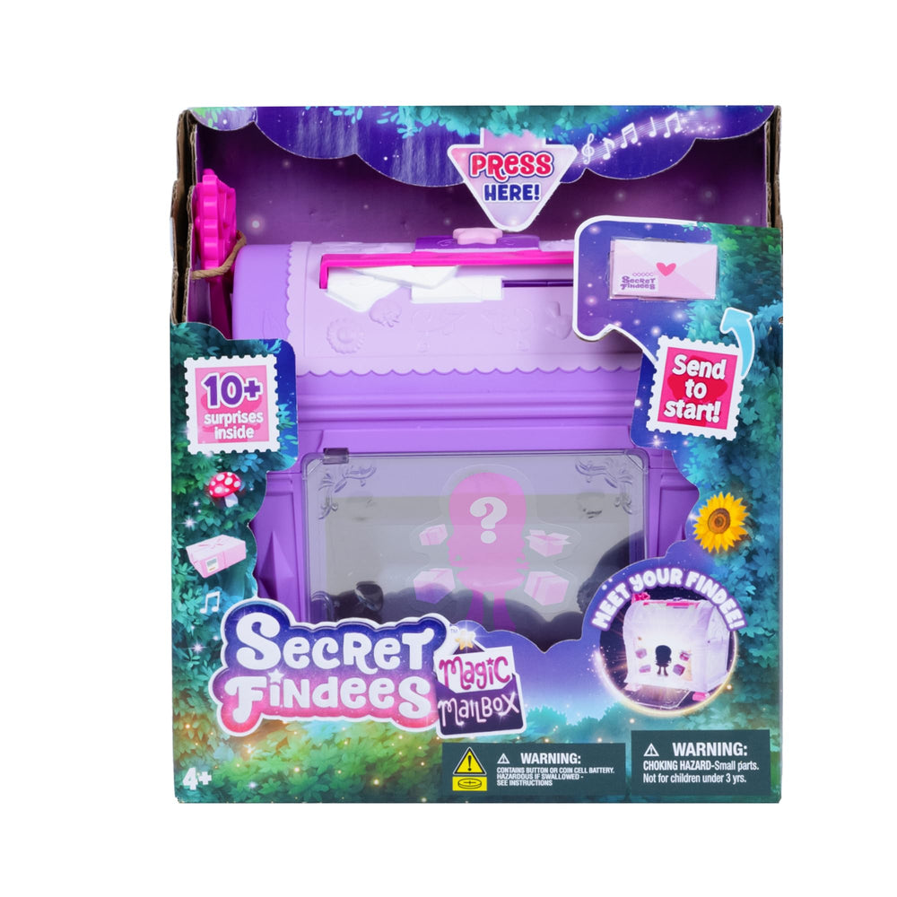 Goliath Secret Findees magic mailbox purple ready to reveal surprises.