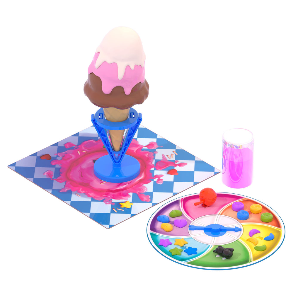 Goliath slime charms add colorful, tactile toppings for the cone
