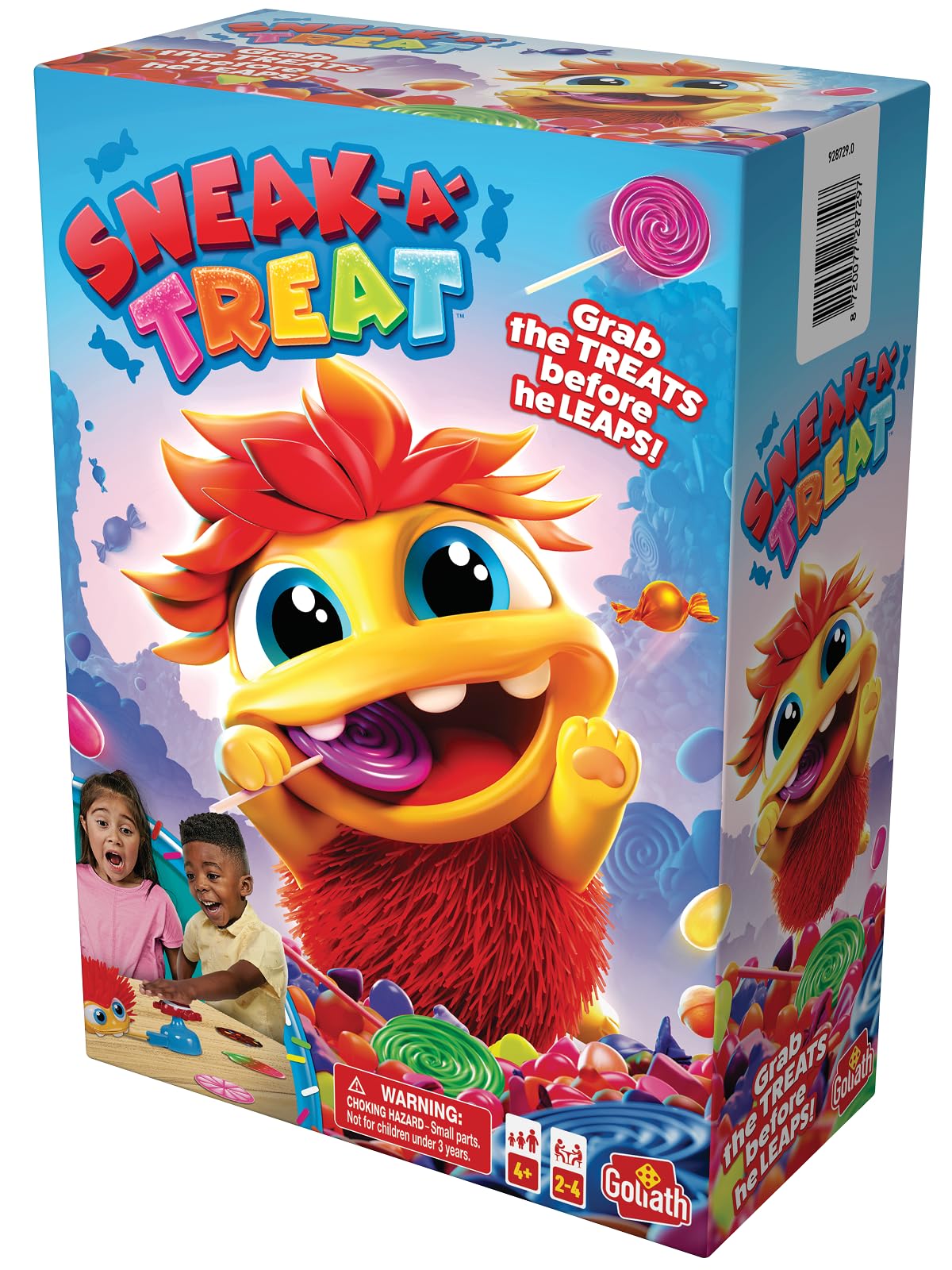 Goliath Sneak-A-Treat includes complete instructions for easy setup.