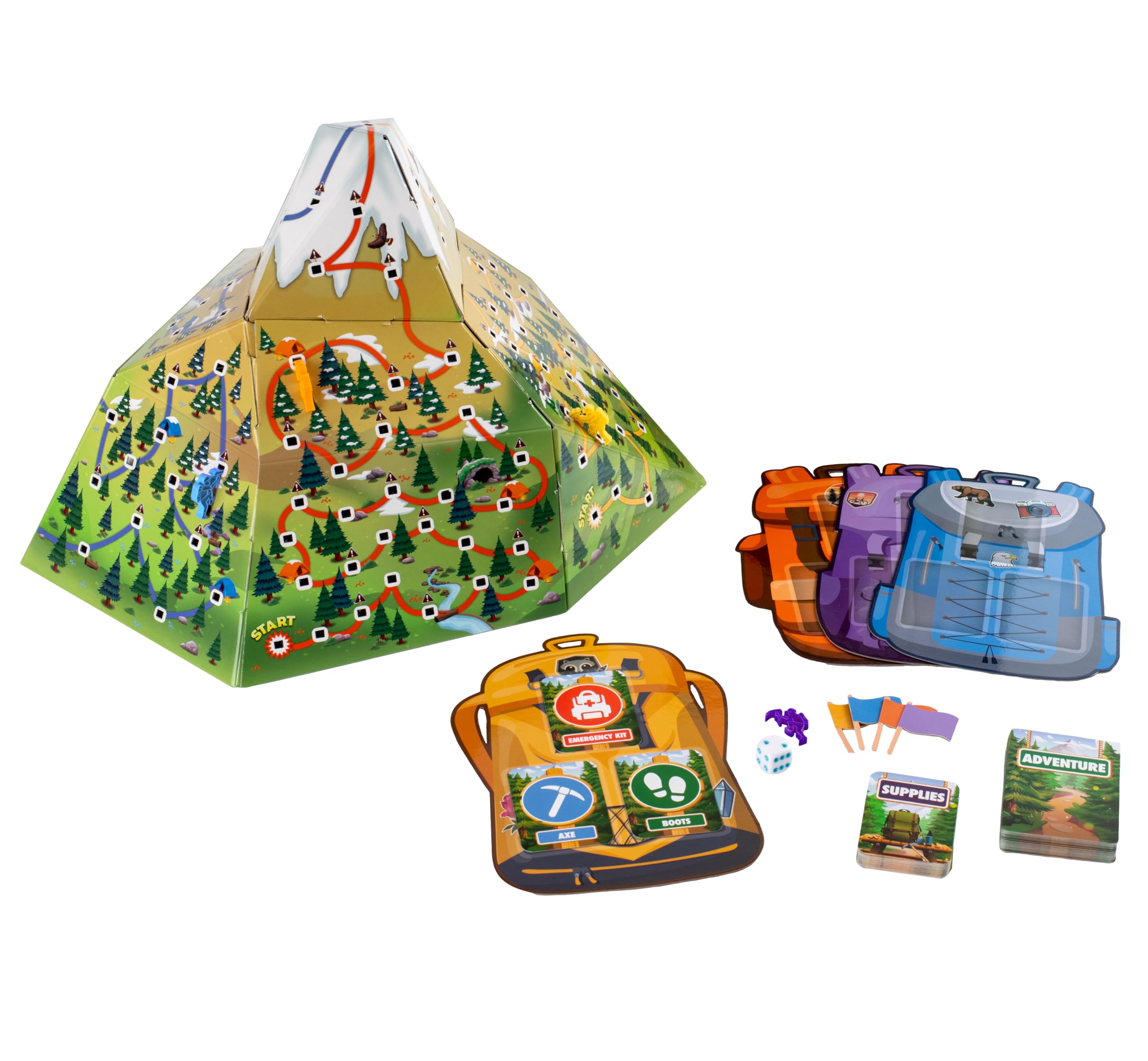 Goliath Summit or Plummet adventure and supply cards enable dynamic decisions.