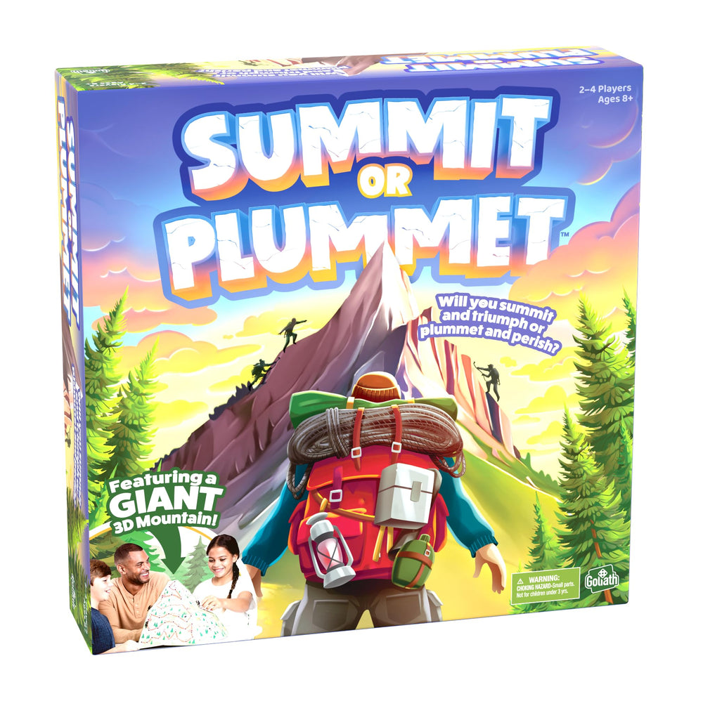 Goliath Summit or Plummet victory flags indicate progress toward the summit.