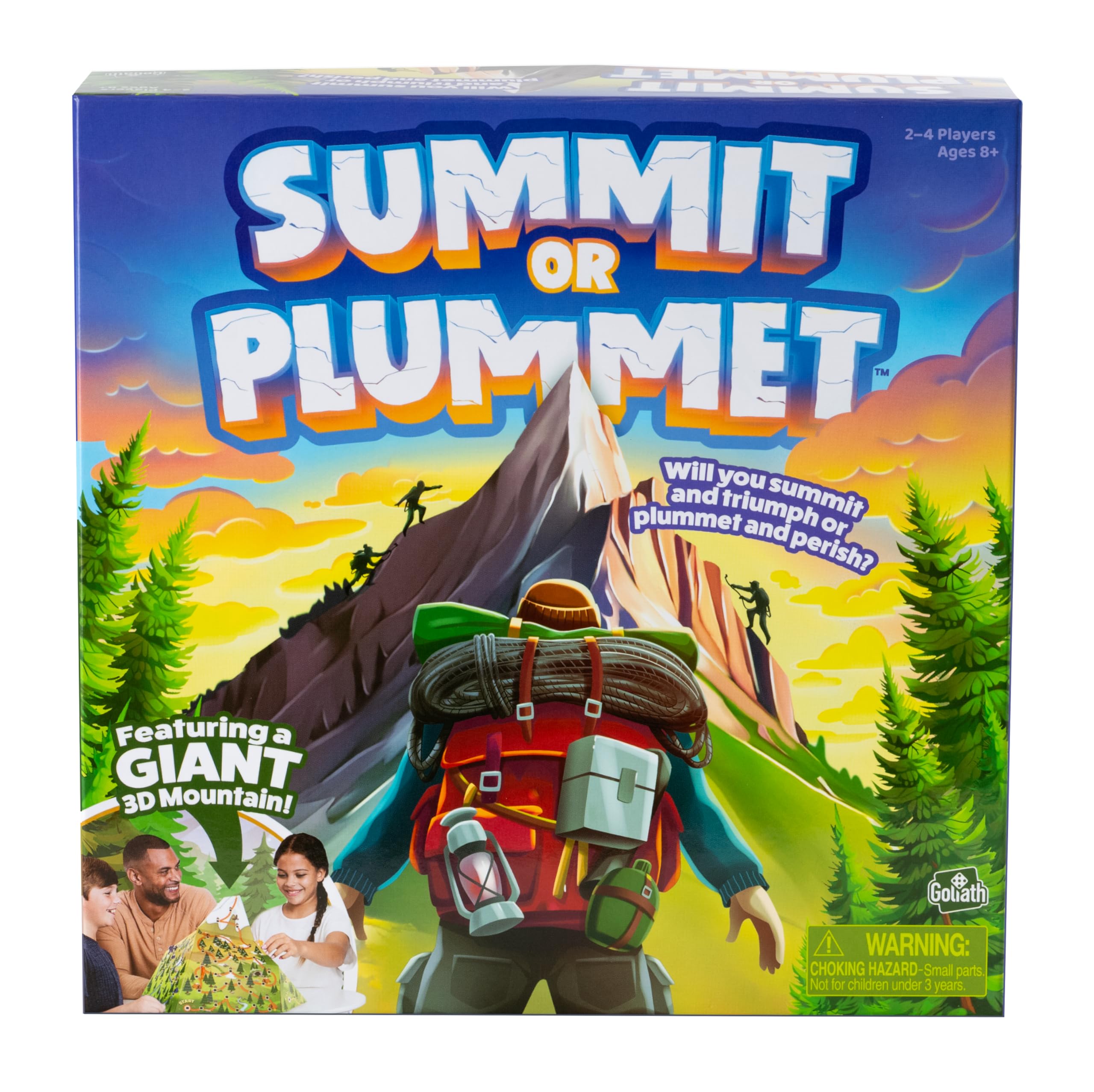 Goliath Summit or Plummet's giant 13-inch mountain centerpiece for dramatic game nights.